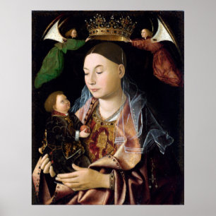 Madonna Salting - Antonello da Messina Poster
