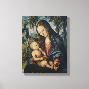 Madonna under the fir tree, c.1510 canvas print