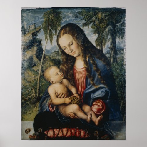 Madonna under the fir tree c1510 poster