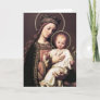 Madonna Virgin Mary and Child Jesus Card