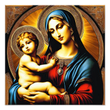 Madonna with a child