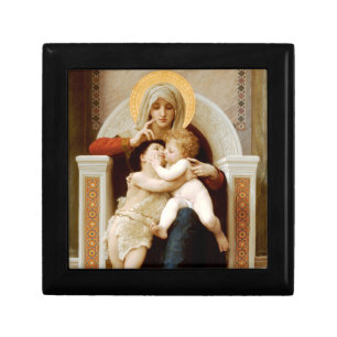 Madonna with child & John the Baptist, Bouguereau Gift Box