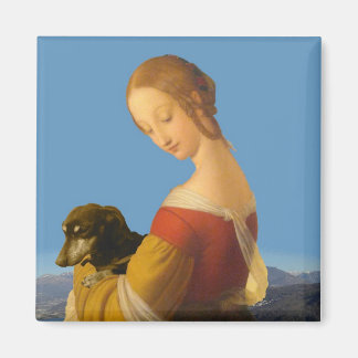 "Madonna with Dachshund" Tate Britain Magnet