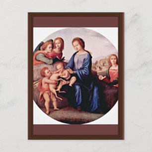Madonna With John The Baptist, St. Margaret And Postcard