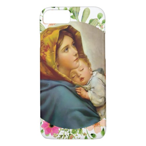 Madonnina Madonna of the Streets Ferruzzi Mary iPhone 87 Case