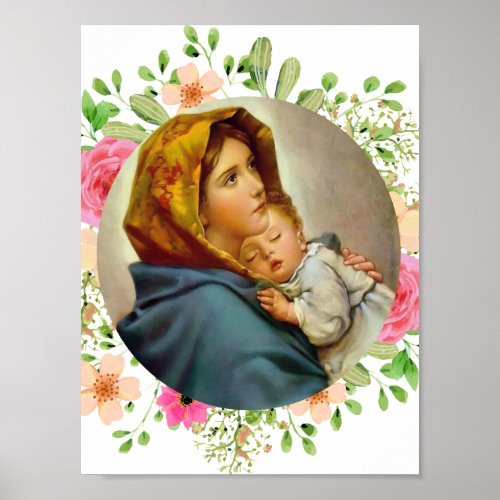 Madonnina Madonna of the Streets Ferruzzi Mary Poster