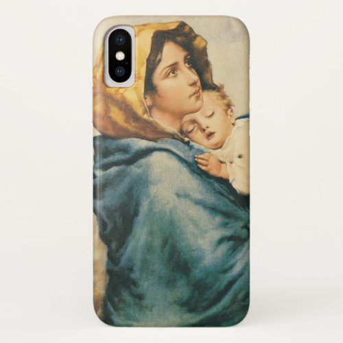 Madonnina Madonna of the streets Roberto Feruzzi iPhone X Case