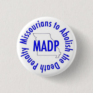 MADP button, white Pinback Button