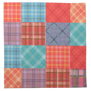 Madras Patchwork Napkin