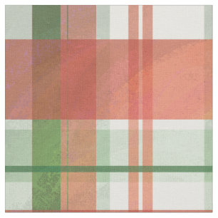 Madras Plaid Christmas Fabric