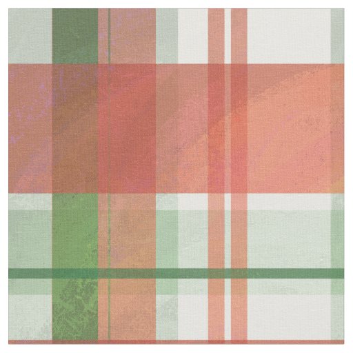 Madras Plaid Christmas Fabric