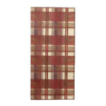 Madras Plaid Fall Red Napkin