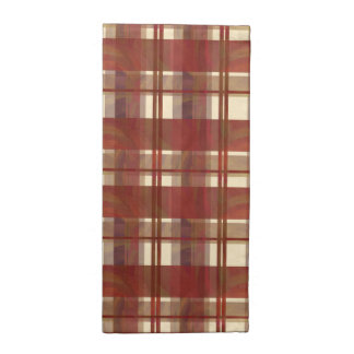 Madras Plaid Fall Red Napkin