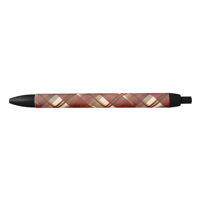 Madras Plaid Fall Red Pen (Front)