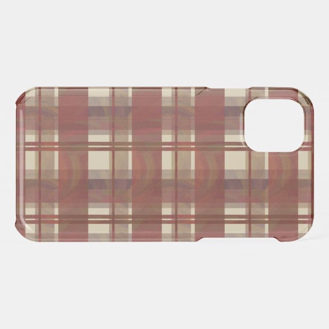 Madras Plaid Fall Red Uncommon iPhone Case (Back (Horizontal))