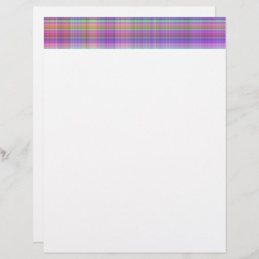 madras plaid in blue,turquoise,pink, yellow,green (Front/Back)