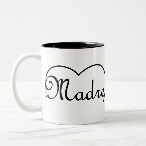Madre Italian Mother heart Two_Tone Coffee Mug