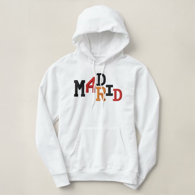 Madrid 1 Embroidered Shirt (Design Front)