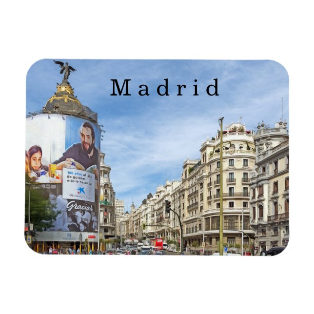 Madrid. #1.   magnet (Horizontal)