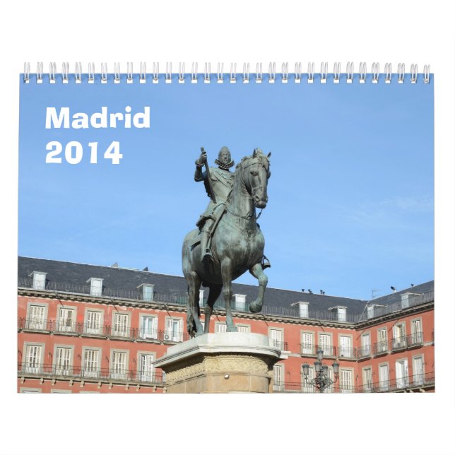 Madrid 2014 wall Calendar (Cover)