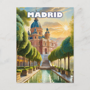 Madrid, an enchanting city, where you love to get postcard