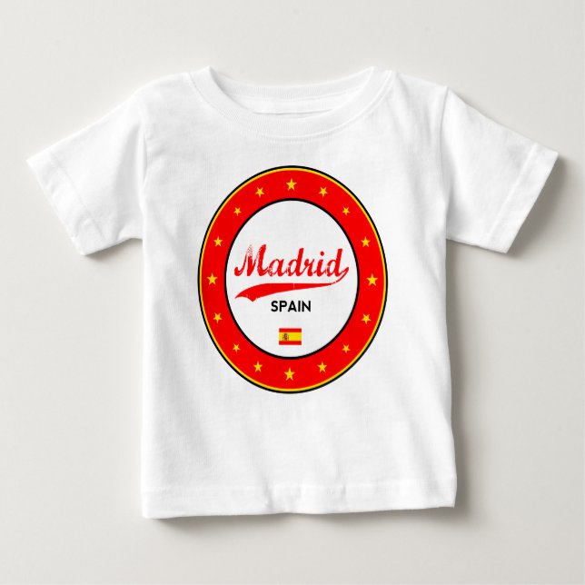 Madrid Baby T-Shirt (Front)
