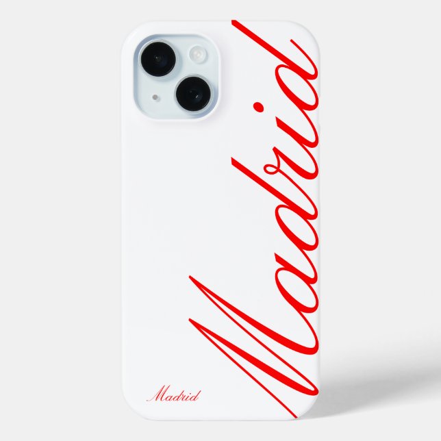Madrid - beautiful iPhone Case (Back)