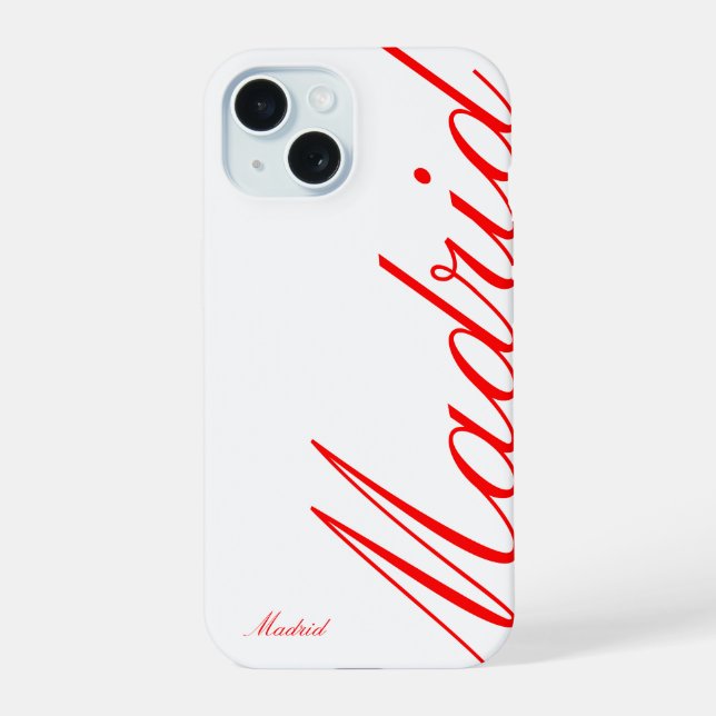 Madrid - beautiful iPhone Case (Back)
