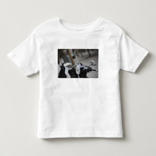 Madrid, black Vespa scooter Toddler T-shirt