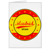 Madrid Cards (Front)