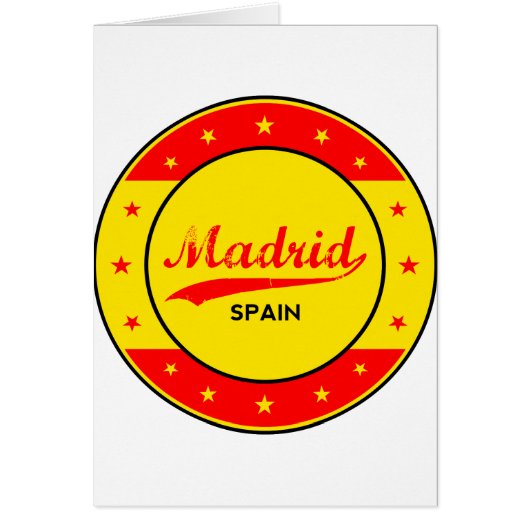 Madrid Cards (Front)