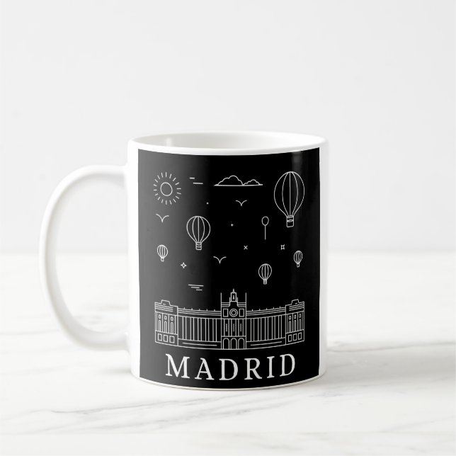 Madrid city mug (Left)