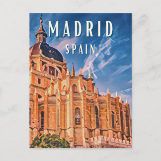 Madrid, city of Spanish gastronomy Postcard