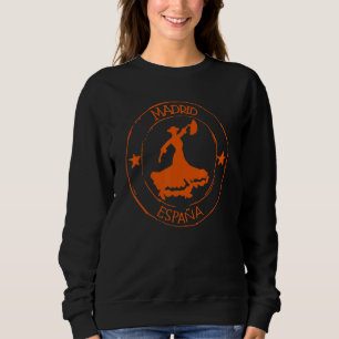 Madrid City Spain souvenir for men women 4 Sweatshirt