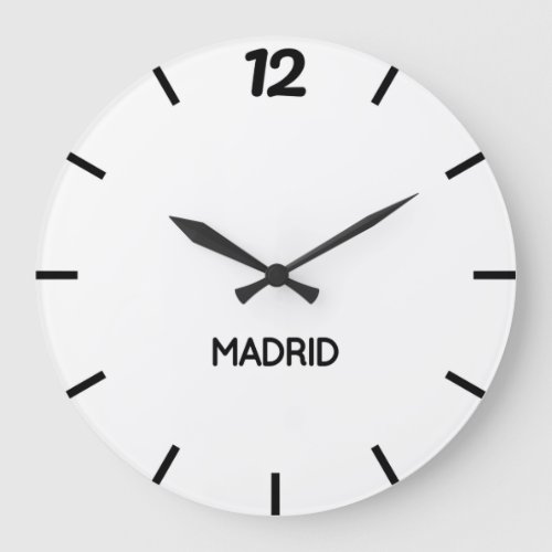 Madrid clock