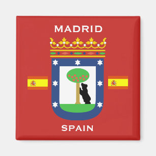 Madrid Coat of Arms Magnet