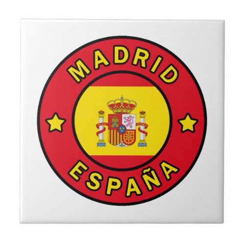 Madrid Espaa Ceramic Tile
