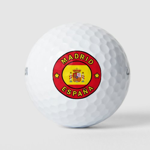 Madrid Espaa Golf Balls