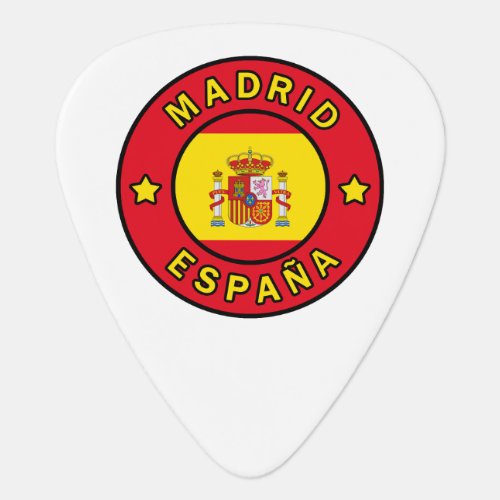 Madrid Espaa Guitar Pick