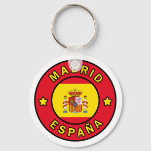 Madrid España Keychain