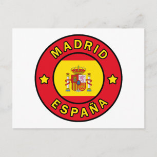 Madrid España Postcard