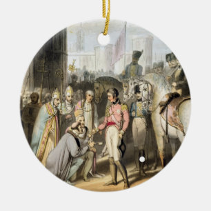 Madrid, from 'The Victories of the Duke of Welling Ceramic Ornament