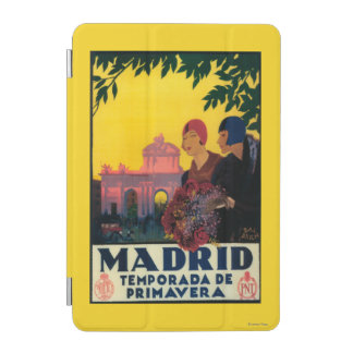 Madrid in Springtime Travel Promotional Poster iPad Mini Cover