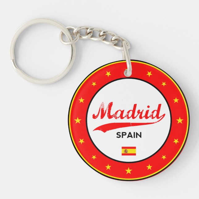 Madrid Keychain (Front)