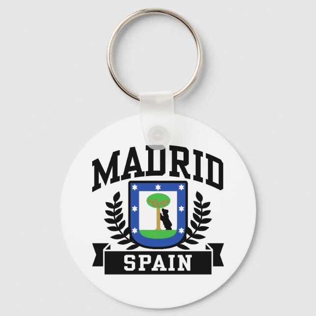 Madrid Keychain (Front)