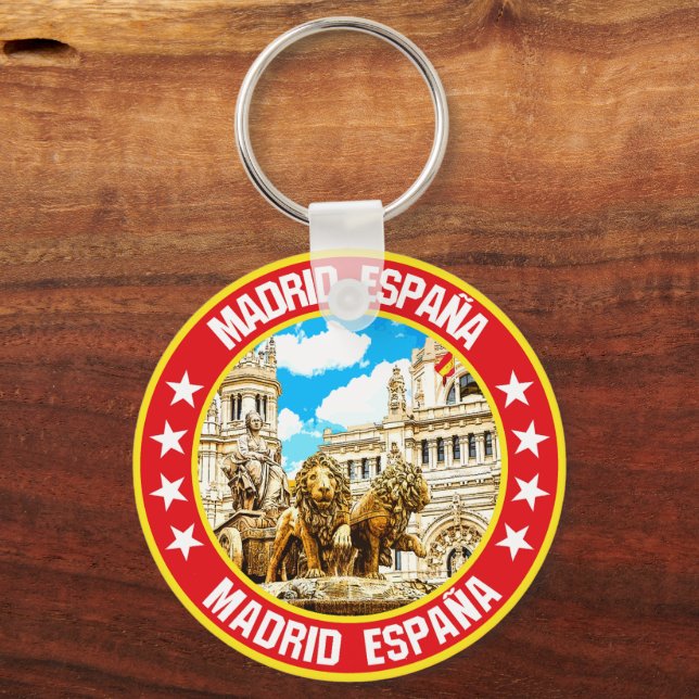 Madrid                                             keychain (Front)