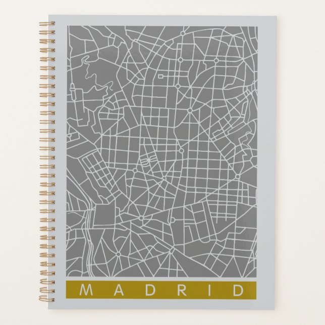 Madrid map planner (Front)