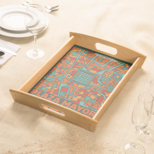 Madrid Plaza Mayor Serving Tray