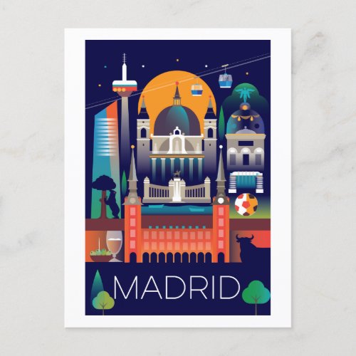 Madrid Postcard