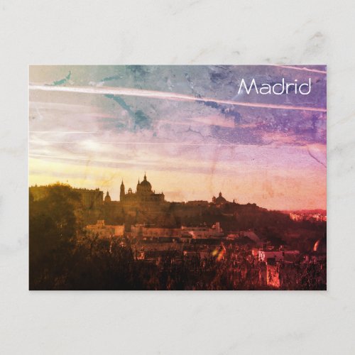 Madrid  postcard